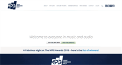 Desktop Screenshot of mpg.org.uk