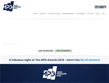 Tablet Screenshot of mpg.org.uk